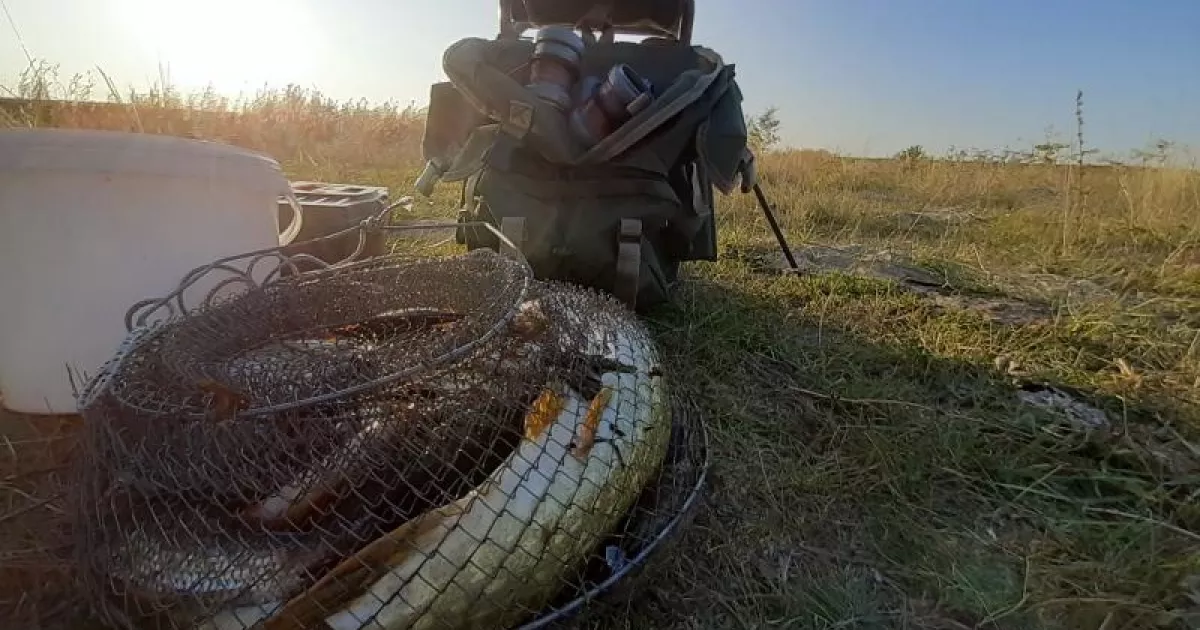 После удачной рыбалки
