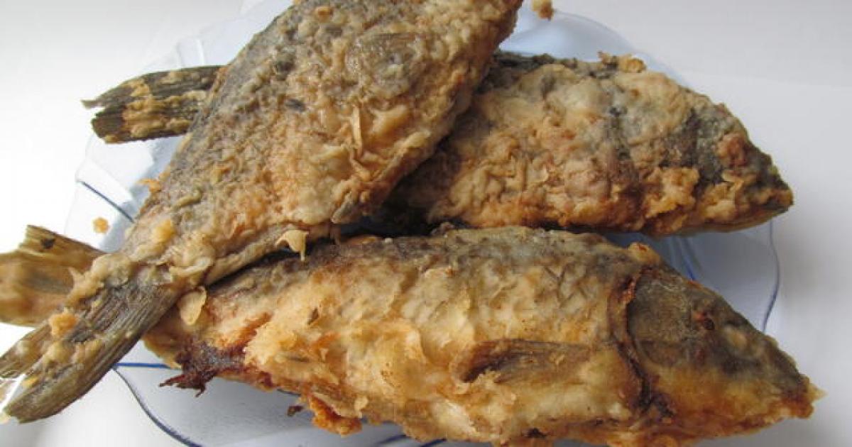 Жареный карась