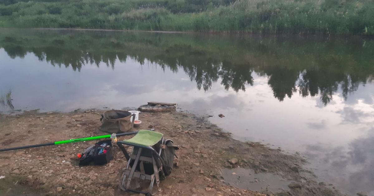 Место ловли подуста, реки со средним течением